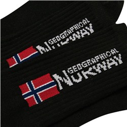 Geographical Norway Herren Sportsocken 3 Paar schwarz GN002HP-BLACK