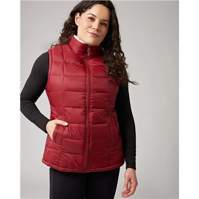 WOMEN'S NANO REVERSIBLE SHERPA-LINED VEST