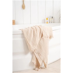Zeliha Baysan Palmyra Müslin Banyo Havlusu Bej 95x180 cm BCEVT20230010