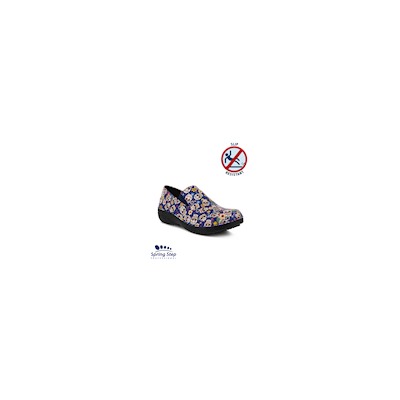 Spring Step Women's Professional Small Skulls Blue Ferrara Shoe