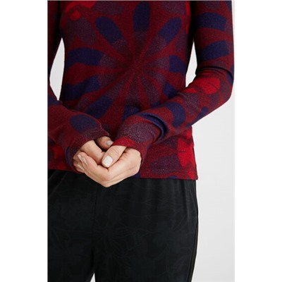 Jersey slim floral