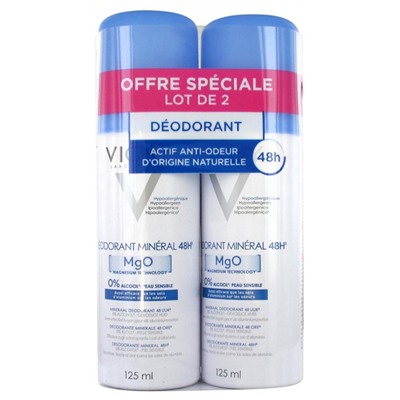 Vichy 48 H Mineral-Deodorant 2 x 125 ml