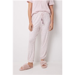 Pantalón largo skinny súper soft flores