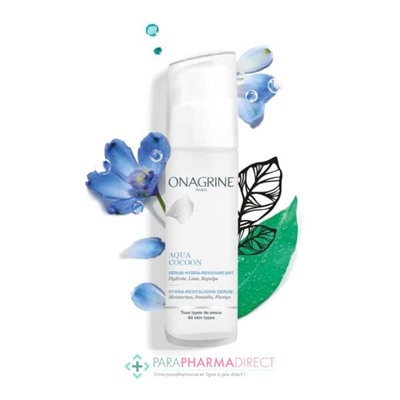Onagrine Aqua Cocoon Sérum Hydra-Ressourçant BIO 30ml