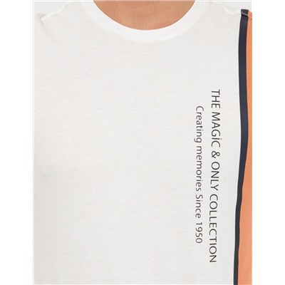 Coral Slim Fit Bisiklet Yaka Tişört