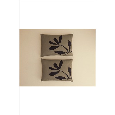 English Home Vinette Dijital Baskılı Soft Cotton 2'li Yastık Kılıfı 50x70 Cm Yeşil TYCJPJR50N169661357967355