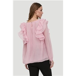 Blusa de seda Rosa