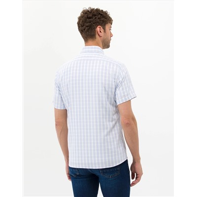 Mavi Regular Fit Kısa Kollu Gömlek