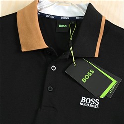 Повседневная хлопковая рубашка поло BOS*S ОРИГИНАЛ!