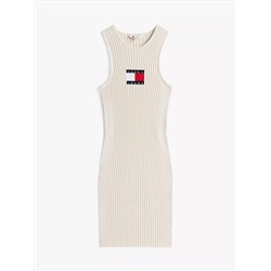 Tommy Jeans Ribbed Mini Sweater Dress