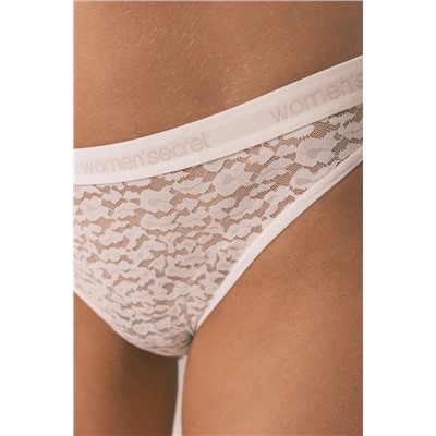 Braga clásica animal print marfil