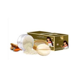 Пудра-хайлайтер с куркумой от Casanovy 8 gr / Casanovy Precious Turmeric Highlighting Powder 8 g