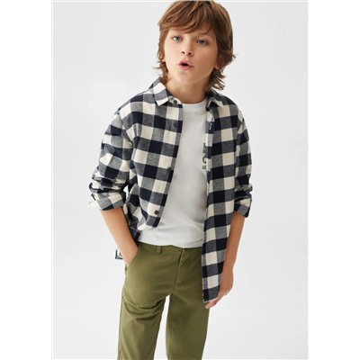 Pantalón chino algodón  -  Niño | MANGO OUTLET España