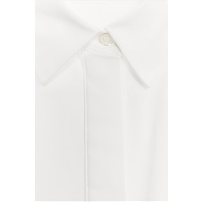 ZW COLLECTION POPLIN SHORT DRESS