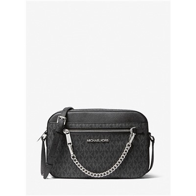 MICHAEL MICHAEL KORS Jet Set Large Logo Crossbody Bag