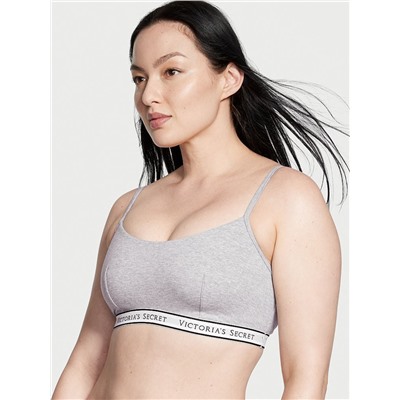 VICTORIA'S SECRET Logo Cotton Scoop Bralette