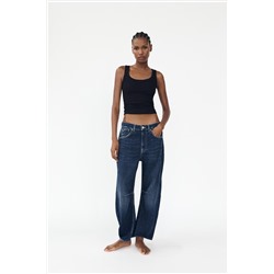 RELAXED BALLOON MID-WAIST TRF JEANS