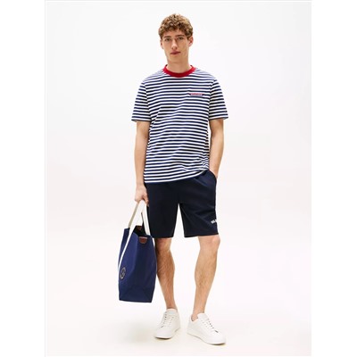 Monotype Logo Stripe T-Shirt