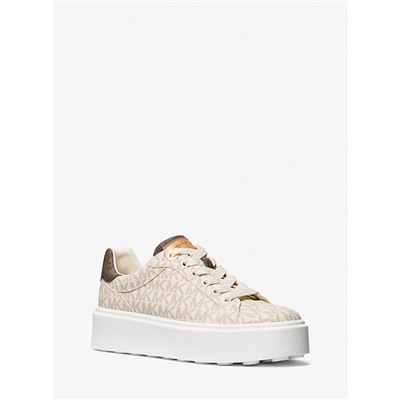 Romey Two-Tone Logo Platform Sneaker