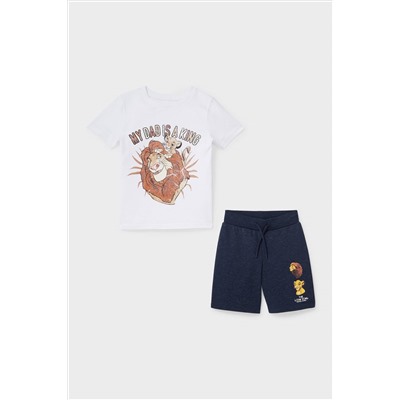 Der König der Löwen - Set - Kurzarmshirt und Shorts