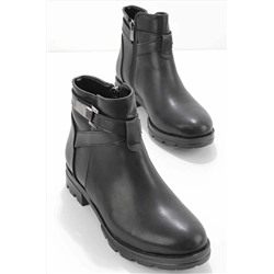 Bambi Siyah Kadın Bot & Bootie K02216011009