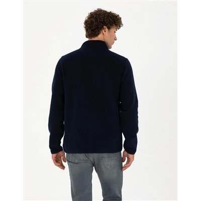 Lacivert Regular Fit Sweatshirt