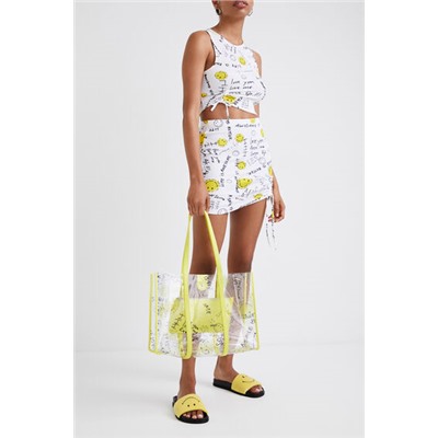 Top cropped slim Smiley®