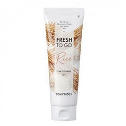 TONYMOLY FRESH TO GO RICE FOAM CLEANSER Пенка для умывания с рисовой водой 170мл