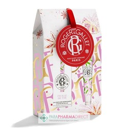 Roger & Gallet - Coffret Noël Bienfaisant Feuille de Thé (Eau Parfumée 30ml + Crème Mains 30ml)