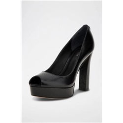 GUESS Zapatos de piel de tacón - Negro