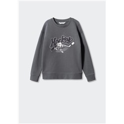 Sudadera algodón estampada -  Niño | MANGO OUTLET España