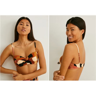 Bikini-Top - Bandeau - wattiert - LYCRA® XTRA LIFE™