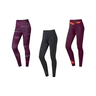 crivit Damen Funktionstights, lang, schnelltrocknend und feuchtigkeitsableitend