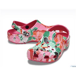CLASSIC WOODCUT FLORAL CLOG