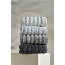TABEA HOME Fluffy Havlu Seti 4'lü 50x90cm FLUFFYHS
