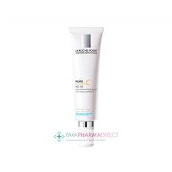 La Roche Posay Pure Vitamin C Riche Soin Rénovateur Eclat Anti-Rides Fermeté Peaux Sèches à Très Sèches 40ml
