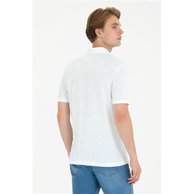 Erkek Mint Polo Yaka Tişört