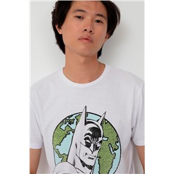Camiseta Batman La Liga de la Justicia DC Comics Blanco