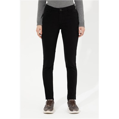 Kadın Siyah Toothpick Fit Pantolon