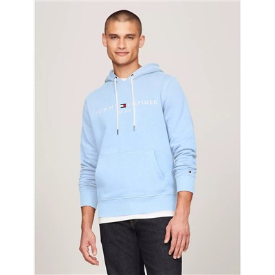 EMBROIDERED TOMMY LOGO HOODIE