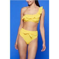 Braguita de biquini de talle alto June Spe Amarillo sol