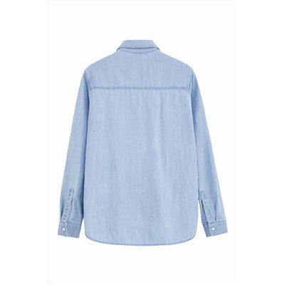 Camisa vaquera Azul