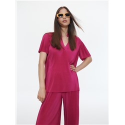 Plissierte Bluse