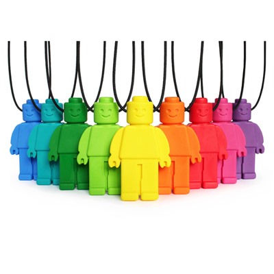 ARK'S CHEW DUDE™ CHEWABLE FIGURINE NECKLACE