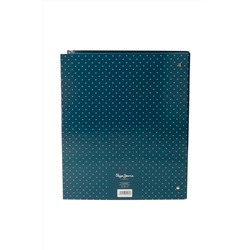 Archivador de anillas Azul marino - 28 x 33 x 0,5 cm