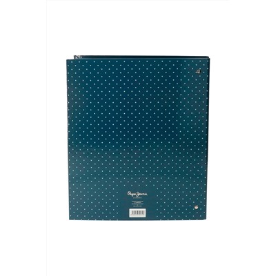 Archivador de anillas Azul marino - 28 x 33 x 0,5 cm