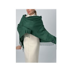 Палантин Pashmina женский Lanotti/изумрудный