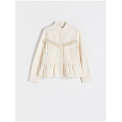 Jacke aus Baumwolle