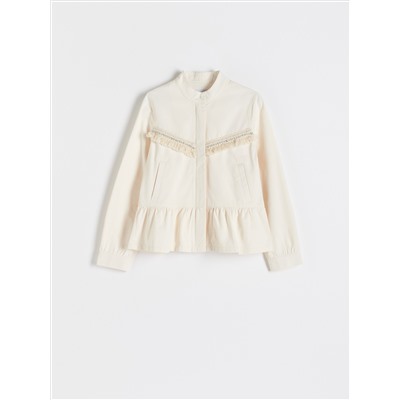 Jacke aus Baumwolle