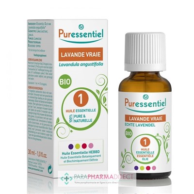 Puressentiel Huile Essentielle Lavande Vraie BIO 30 ml